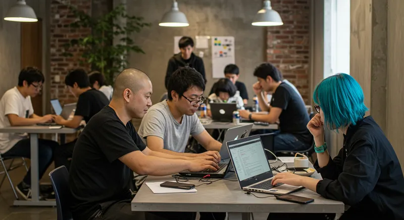 現代のライター職場環境