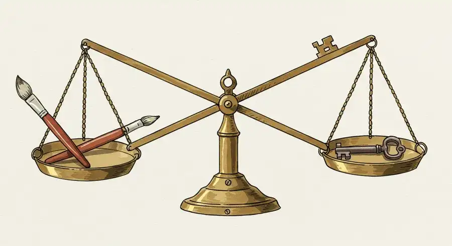 AIイラスト自動生成における著作権と利用のバランス。-