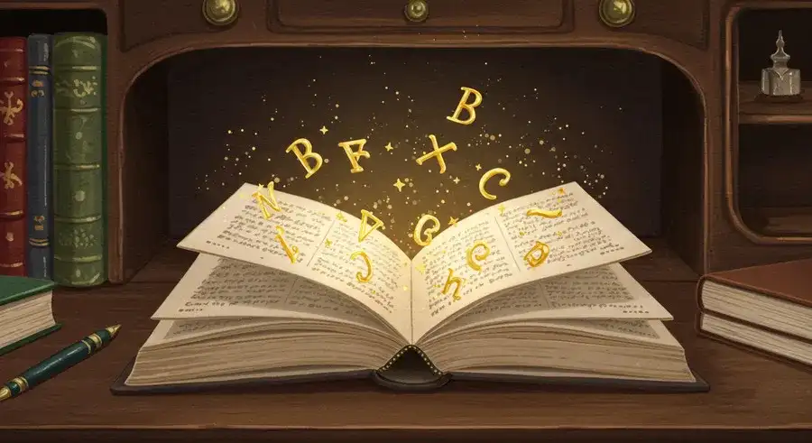 AIイラストのプロンプト作成のコツが書かれた魔法書。-