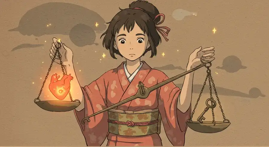 AI漫画作品の著作権と商用利用を考えるイラスト-