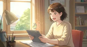 創造の喜びを実感する瞬間-