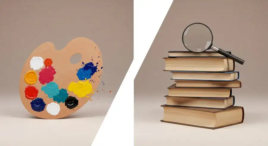 NotebookLMとChatGPTの使い分けを象徴する画像